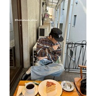 | The thebluehearts 6cRAyon Pillbox Cap Black Flat Top Embroidered Baseball