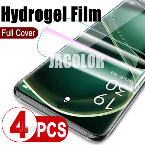 4PCS Soft Hydrogel Film For Oppo Find X7 Ultra X6 X5 X3 X2 Pro Screen Gel Protector Not Glass Oppo F