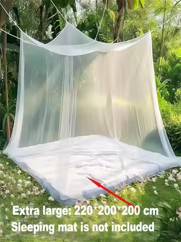 [Ultra-Large Mosquito Net] Ultra-Large 1pc King Size Mosquito Net Tent | 79x79x70 Inches, 300D Mesh 
