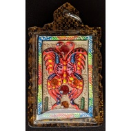 Butterfly King With Salika (Taep Jamlaeng Pamorn Lang Salika) Kruba Krissana 2556 (Amulet Thai 泰国佛牌)