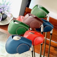 Outdoor golf Club Protective Cover Laser Leather Iron Head Protective Cover golf Protective Head Cov