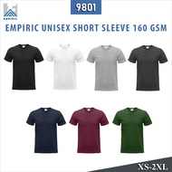 9801 EMPIRIC 160 GSM Unisex Cotton T-Shirt | XS–2XL