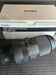 行保 95% Sigma 100-400mm F5-6.3 DG DN for Sony FE mount 100-400