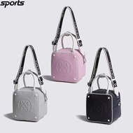 [South Korea] Golf G/Fore Handbag Women's Lightweight G4 Messenger Bags Leather Storage Bag Kits Han