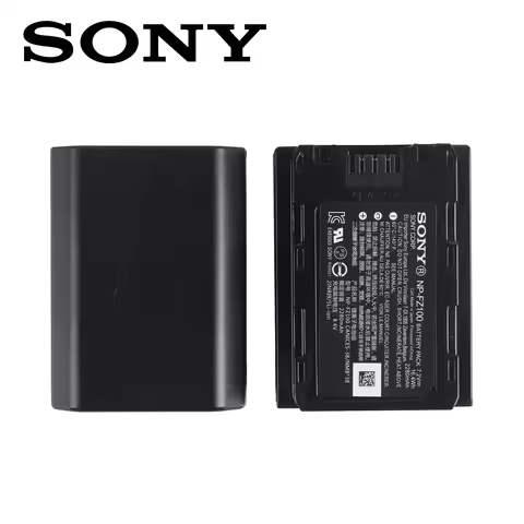 Original NP-FZ100 for Sony NPFZ100 NP FZ100 Battery for Sony Alpha A7III A7R III A9 Alpha 9 A7R3 A66