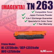 (MAGENTA) Compatible Laser Toner Cartridge TN-263 TN263 TN-263BK / TN-263C / TN-263M / TN-263Y For B