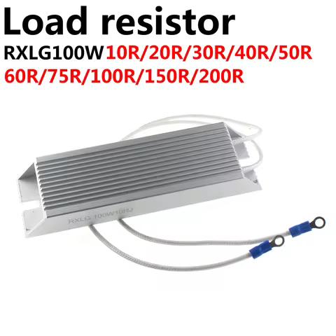 RXLG Aluminum Shell Braking Resistor 1000W 500W 5R 10R 15R 20R 30R 40R 50R 60R 70R 75R 80R 100R 150R