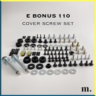 Sym E Bonus 110 - Cover Screw Set