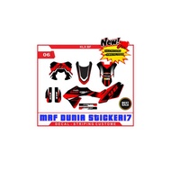 Sticker decal klx bf decal klx bf decal Motorcycle klx bf sticker Motorcycle decal klx bf motif 06