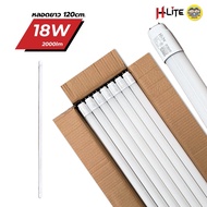 **เฉพาะหลอด แพ็คโฟม** HLite ยกลัง เฉพาะหลอด LED T8 รุ่น ECO LED DOUBLE-ENDED ไฟเข้า 2 ทาง 9W 18W หลอ