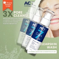 3x AC7D Face Wash ClearSkin 100ml (Low Stock) - Acne Clear 7 Days | For Acne-Prone Skin