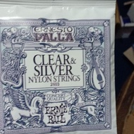 Senar Gitar Klasik Ernie Ball Ernesto Palla 2403 Clear Nylon