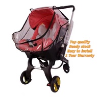 Car seat accessories,Baby carriage rain cover, doona baby carriage rain cover PVC breathable double 