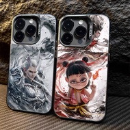 Case For Samsung A16 A06 A35 A55 A54 A15 A14 A13 A03S A04S A50 A30S A51 A34 Nezha Ao Bing Cover