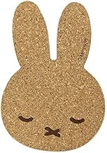 NaganoFactory DB352C Miffy Shaped Coaster Night, Made in Japan, H 3.1 x 4.4 x 0.2 inches (78 x 113 x