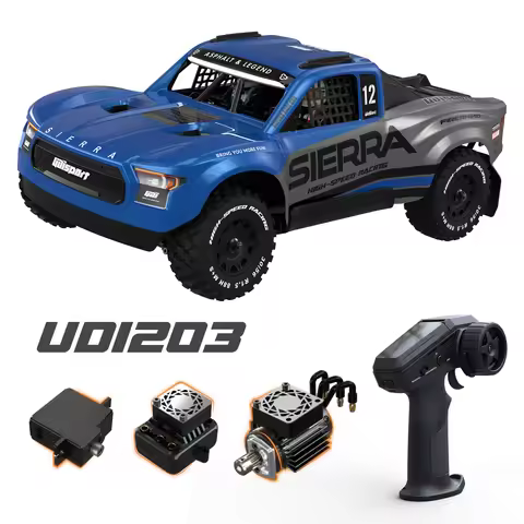 UDIRC 1/12 Scale UD1203 UD1204 Desert Off-Road Truck Brushless Short Course Truck Ultra Fast RC Car 