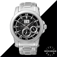 [WatchClubOnline] SNP093P1 Seiko Premier Kinetic Perpetual Time-Relay Men Casual Formal Watches SNP0