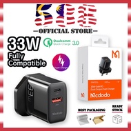 Mcdodo CH130 Hydrogen Series 20W 33W 36W 18W PD+QC Wall Charger (UK Plug)