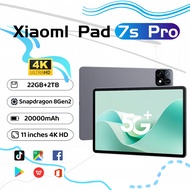 2025 NEW Original MI Pad 7 Pro Tablet 22GB+2T 11inch HD 4K Android 14 20000mAh 5G Dual SIM Phone Cal