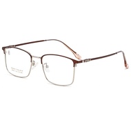 FIRADA กรอบแว่นตาสั่งตัดแว่นสายตาสั้นไทเทเนียมขนาดใหญ่สไตล์วินเทจแว่นตาแฟชั่นสำหรับผู้ชายและผู้หญิง88001S