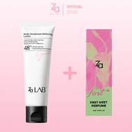 Za  2pcs Lab Body Deodorant Whitening Lotion + First Perfume 20ML 48H Antiperspirant Instant Bright 