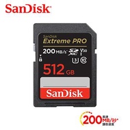 SanDisk ExtremePro SD 512G V30 記憶卡 SDSDXXD-512G-GN4IN