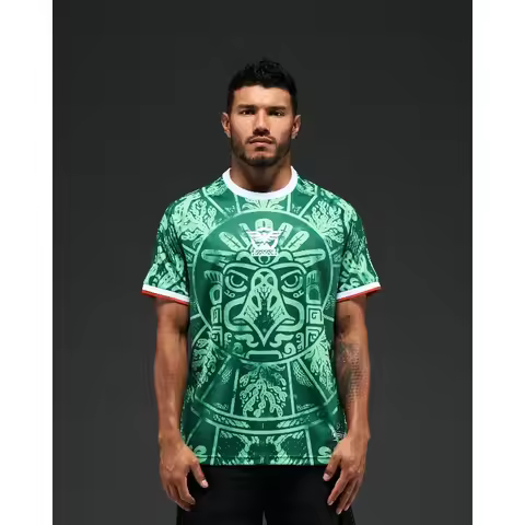 Assisting in World Football Events, Mexico's Creative Concept Jersey, Summer Jersey Designed for Sol