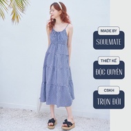 JULY dress- 2-strap dress, raw material