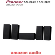 Pioneer SSL100CR SSL100LR 5 speaker system satelite speaker