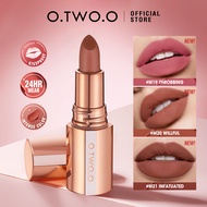 O.TWO.O Misty Kiss Lock Color Matte Lipstick/Gincu Matte Waterproof And Long-lasting Non-stick Cup