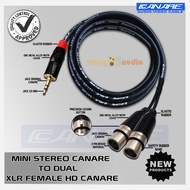 HP JAPAN STANDARD - audio cable sound cable/ professionalhp 1x Mini Stereo 3.5 mm CN to 2x XLR Femal