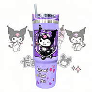 New!! Snless Steel Water Gl Keeps Cold Size 890ml. Cute Cartoon Patterned Mugs Very Beautiful Colors
