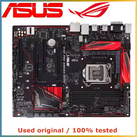 For ASUS B150 PRO GAMING/AURA Motherboard 64GB LGA 1151 DDR4 ATX Mainboard