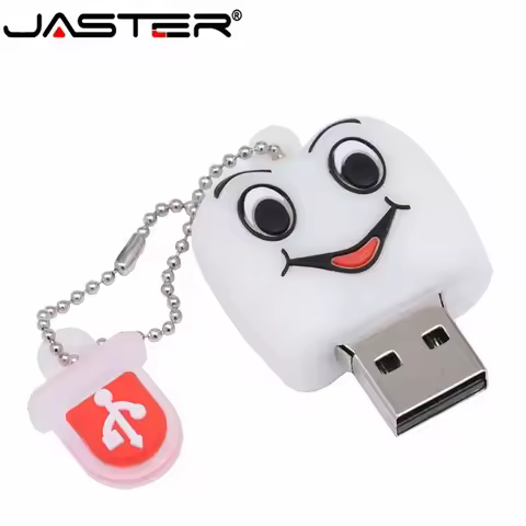 JASTER Pen Drive Gift Teeth Cute Model 8GB/16GB/32GB/64GB Usb 2.0 Flash Drive, Tooth Flash Memory St