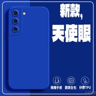 三星 天使眼A54防摔A34手機殼A53軟殼S20保護殼NOTE20鏡頭全包A52s FE M53天使眼-白色