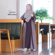 New Nazwa Abaya Matt Cringkle Airflow Size XL Dress Abaya Wanita Terbaru 2024 Fashionable Murah COD