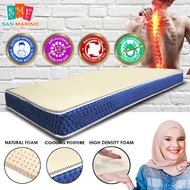 Spinal-Cure 4 INCHES Natural Foam Posture Mattress Single / Mattress Tilam