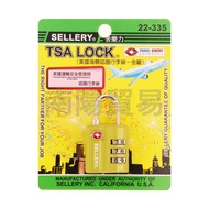 [Nanyang Trading] Made In Taiwan American Customs Certified Metal Luggage Lock 22-335 Combination TS
