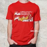Distro T-shirt for the 80th Anniversary of the Republic of Indonesia 2025 Independence 17 August Mat
