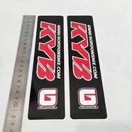 Sticker Set Shock KYB GORDONS (Antigores) & Sticker Shockbreaker KYB GORDONS Sticker Set Fork Upside