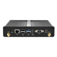 สินค้าใหม่ Bepc Industrial Mini PC Fanless Celeron J1900 Dual COM One Lan Windows 10 Pro Mini Comput