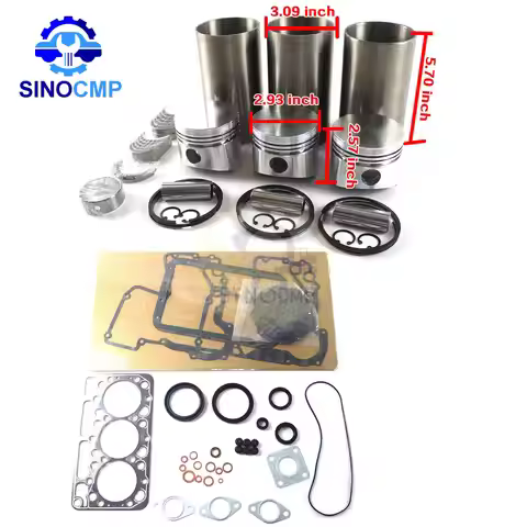 D950 Engine Overhaul Rebuild Kit For Kubota B1750D B7200D B8200D F2000 F2100 KH41 KH61 F2100E KH41 K