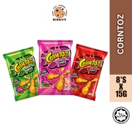 Corntoz Corn Snack 3 Flavor  (8 X15gm)