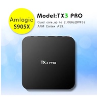 Clearance sale TX3 PRO SET TOP BOX Amlogic S905X Smart TV BOX Android 4K Quad Core 1G DDR3 8G ROM 2.4G WIFI Media Player TV Receivers