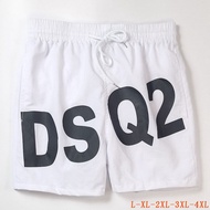 DSQUARED2แบรนด์ใหม่2022บุรุษกางเกงขาสั้นผู้ชายสบายๆกางเกง C Argo ผ้าฝ้ายชายหาด D2สั้นแห้งเร็วกีฬาคณะ