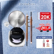 Skin Brightening Combo: Carslan Powder 2.0 24h Matte Oil Control Foundation 8g + Natural Fiber Eyebr