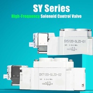5 Port Solenoid Valve Plug-in SMC type SY3120/3220 SY3120-5LZ-M5 SY3120-5LZ-C4 SY3120-5LZD-M5 SY3220