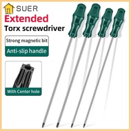SUER Hexagon Screwdriver, T15 T20 T25 T30 with Hole Torx Screwdriver, Portable Hand Tools Home Repai