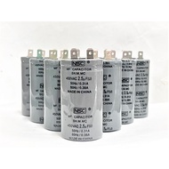 Oil fan capacitor 2.5uf/450v