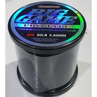 ⚡ลดเฉพาะวันนี้⚡ BIG GAME เอ็นโหลด เอ็นเต็ม champion ม้วนใหญ่ขนาด 60/ 80 /100 lbs/ สายเอ็น    KM4.293